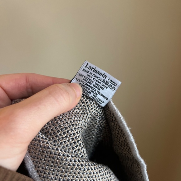 Moschino MADE IN ITALY Beanie Hat SILVER GLOW LUREX BEAR - Picture 3 of 5